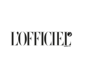 フランス最大の美容雑誌「L'OFFICIEL」のWEBに掲載